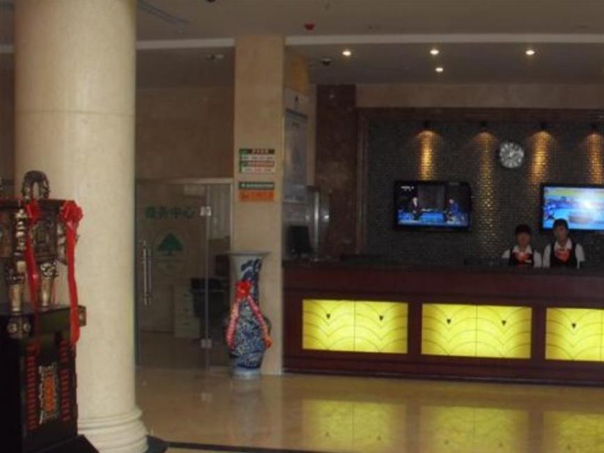 Greentree Inn Shandong Heze Cao County Qinghe Road Business Hotel Eksteriør bilde