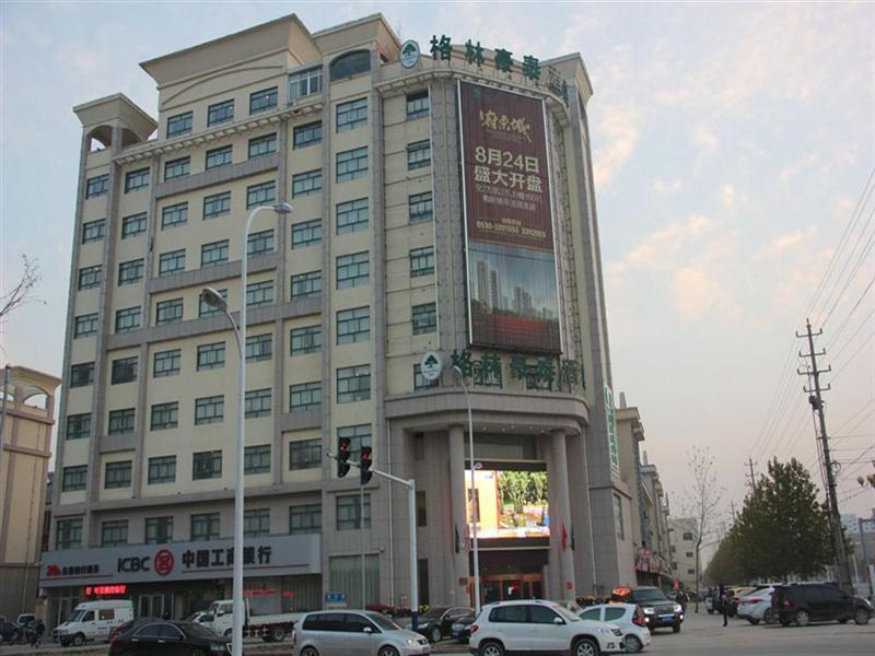 Greentree Inn Shandong Heze Cao County Qinghe Road Business Hotel Eksteriør bilde