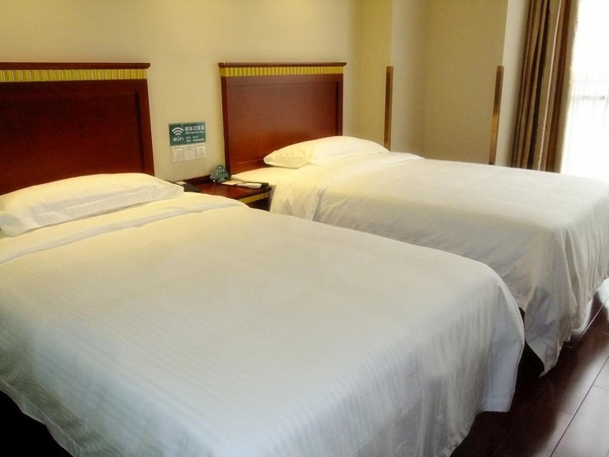 Greentree Inn Shandong Heze Cao County Qinghe Road Business Hotel Eksteriør bilde