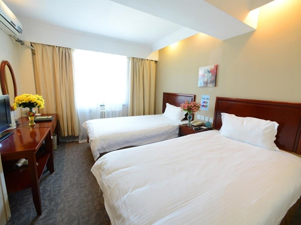 Greentree Inn Shandong Heze Cao County Qinghe Road Business Hotel Eksteriør bilde