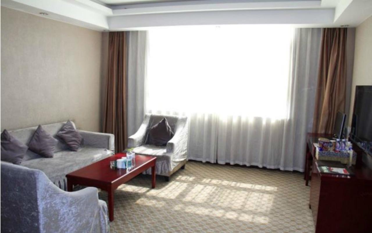Greentree Inn Shandong Heze Cao County Qinghe Road Business Hotel Eksteriør bilde